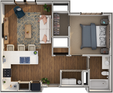 One Bedroom / One Bath